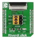 1 kom. Modul TFT zaslona Riverdi MIKROE-2100, Uređaj za namatanje naknade za razvoj RIVERDI CLICK